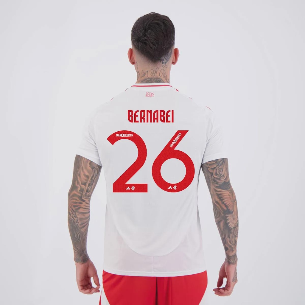 Camisa do Internacional II 2025 26 Bernabei adidas Masculina