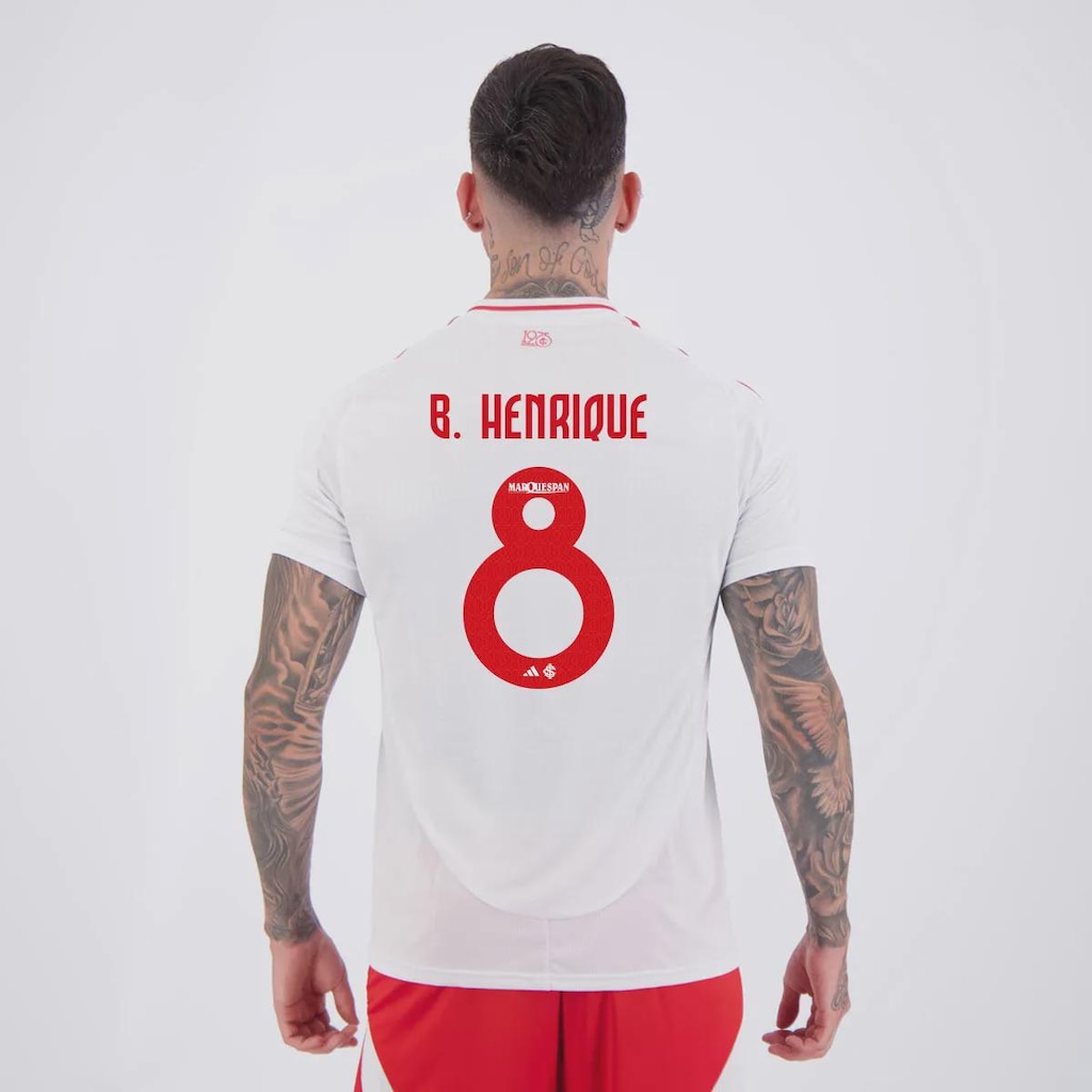 Camisa do Internacional II 2025 8 B. Henrique adidas Masculina