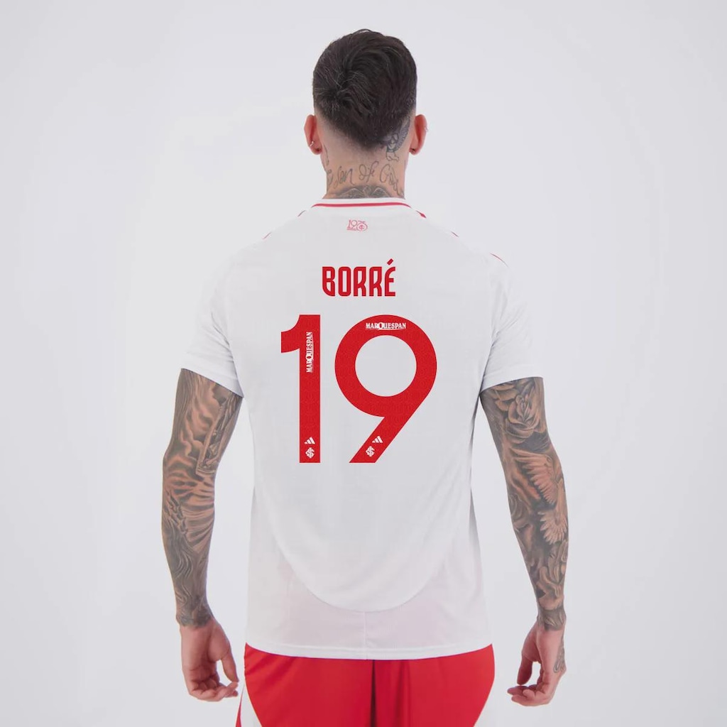 Camisa do Internacional II 2025 19 Borré adidas Masculina