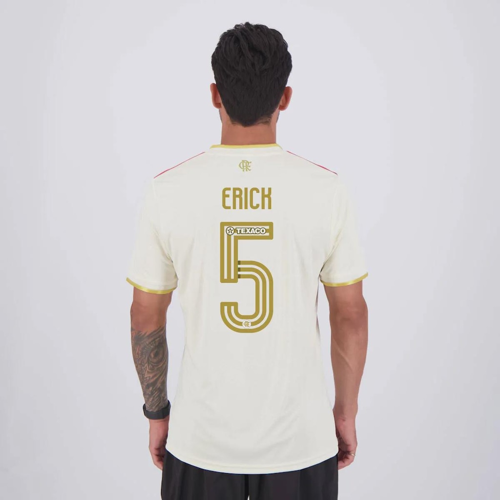 Camisa do Flamengo III 2025 5 Erick adidas Masculina