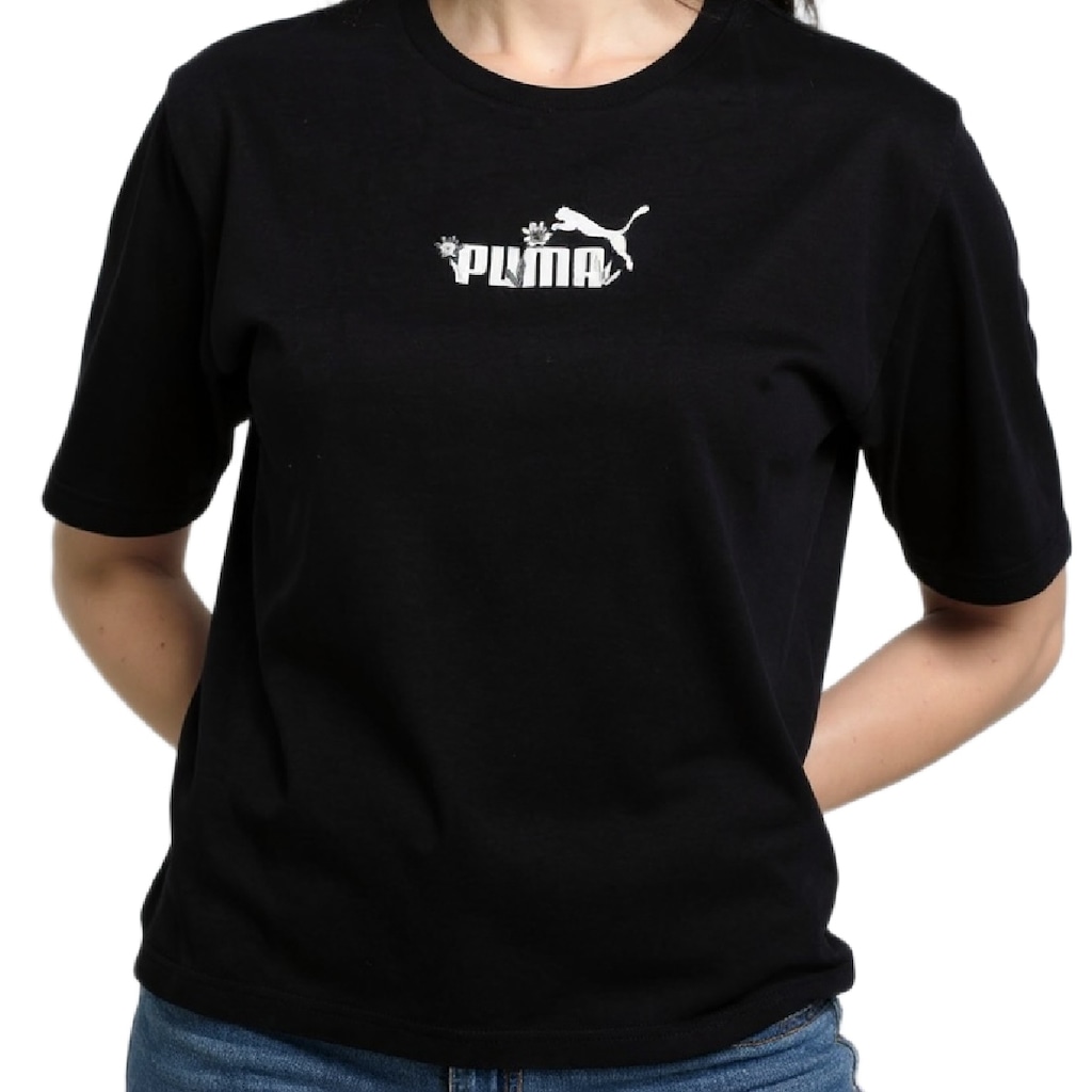 Camiseta Puma Essencial Nature 2.0 Relaxed Tee - Feminino