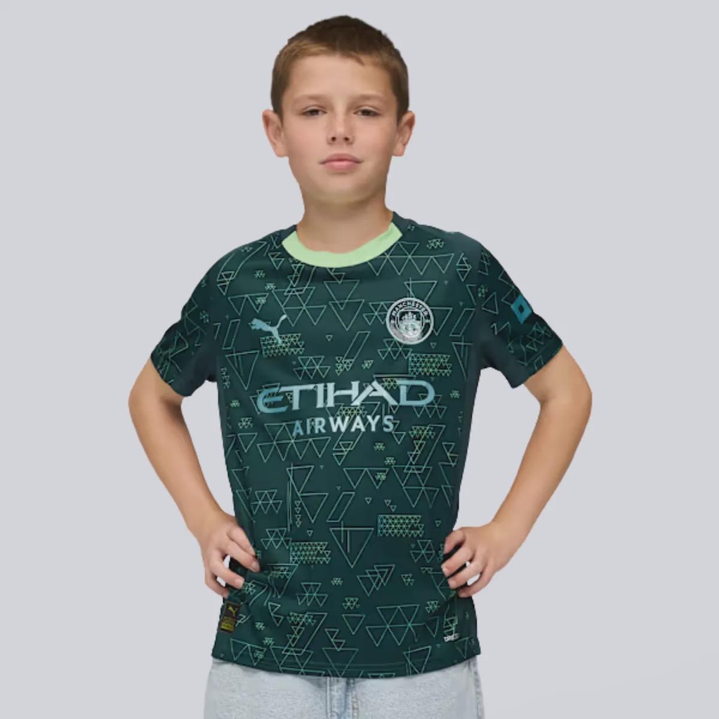 Camisa Manchester City 4TH 2026 Puma Infantil