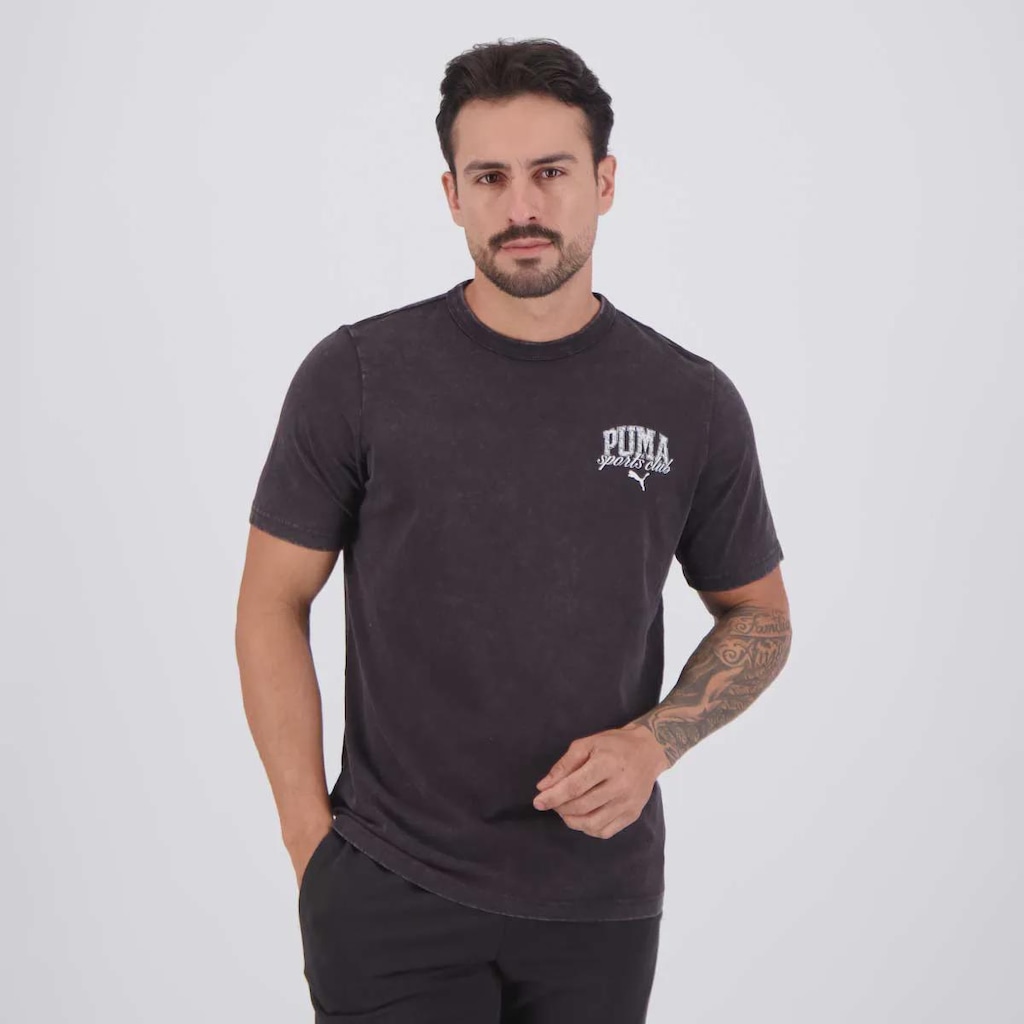Camiseta Puma Class Washed Tee Masculina