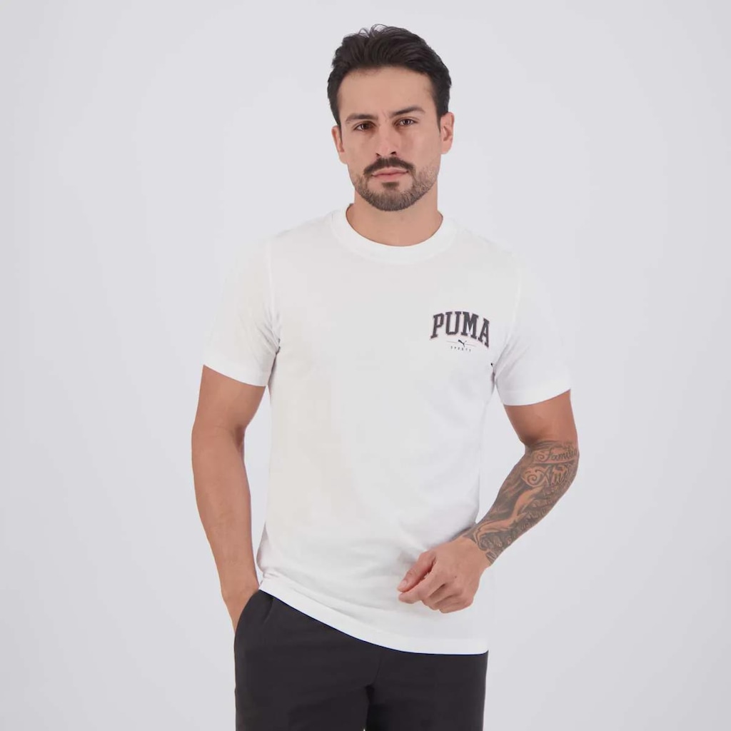 Camiseta Puma Squad Small Graphic Tee Masculina