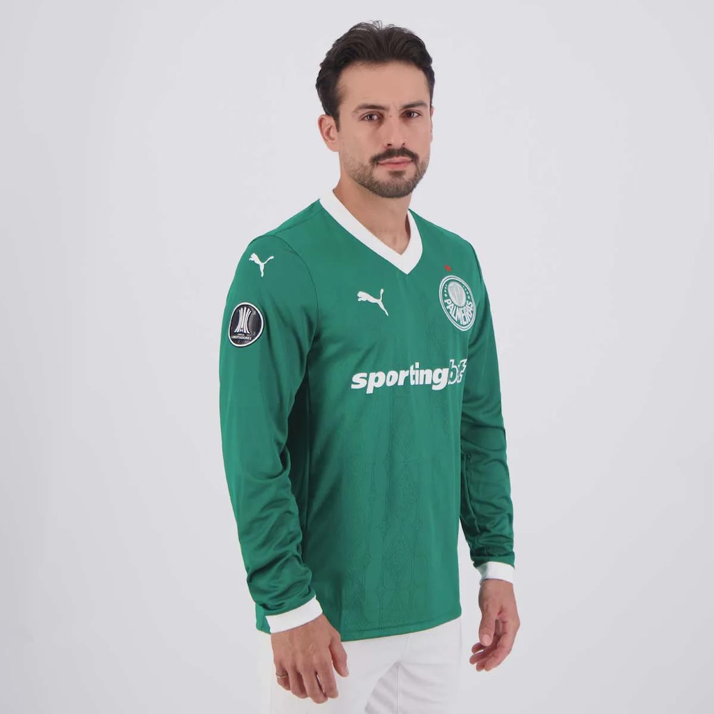 Imagem 2 do produto Camisa do Palmeiras I 2025 ML Libertadores Puma Masculina