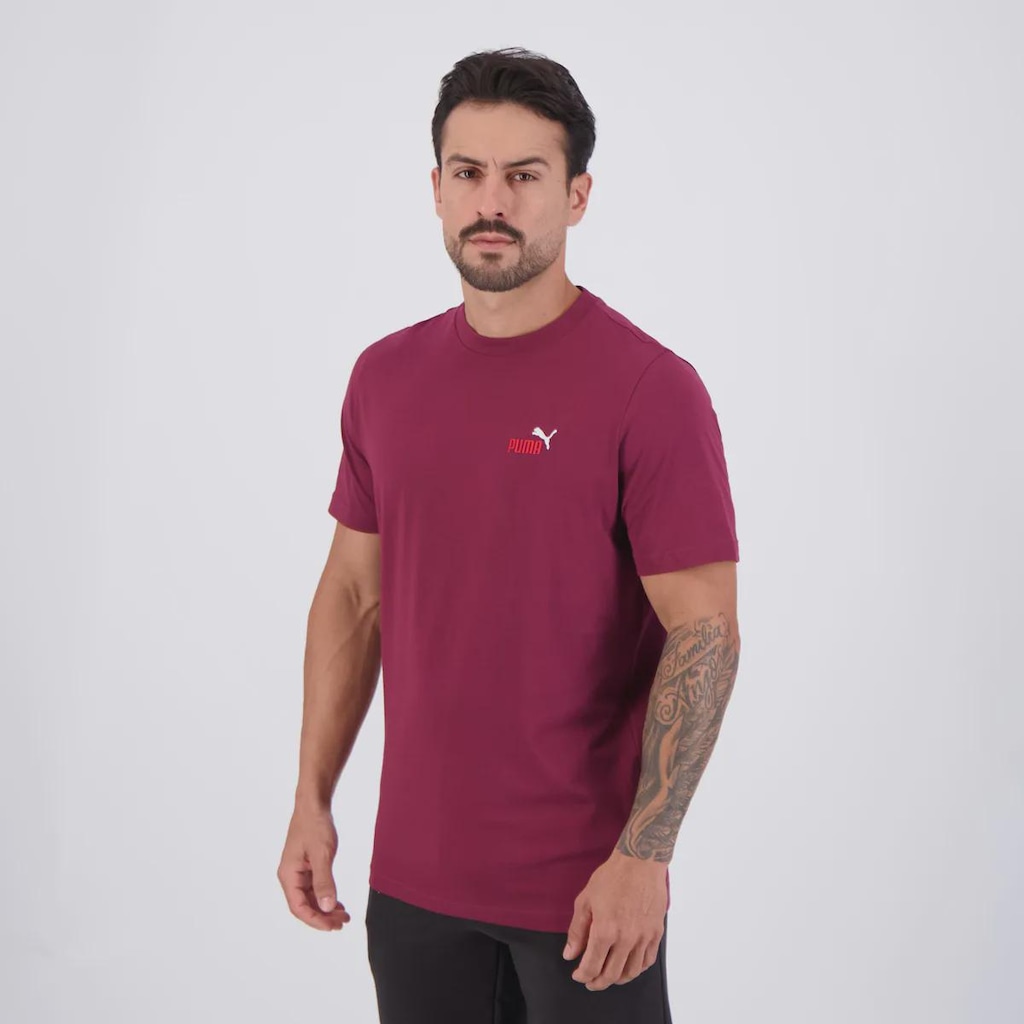 Imagem 3 do produto Camiseta Puma ESS 2 Color Small No. 1 Masculina