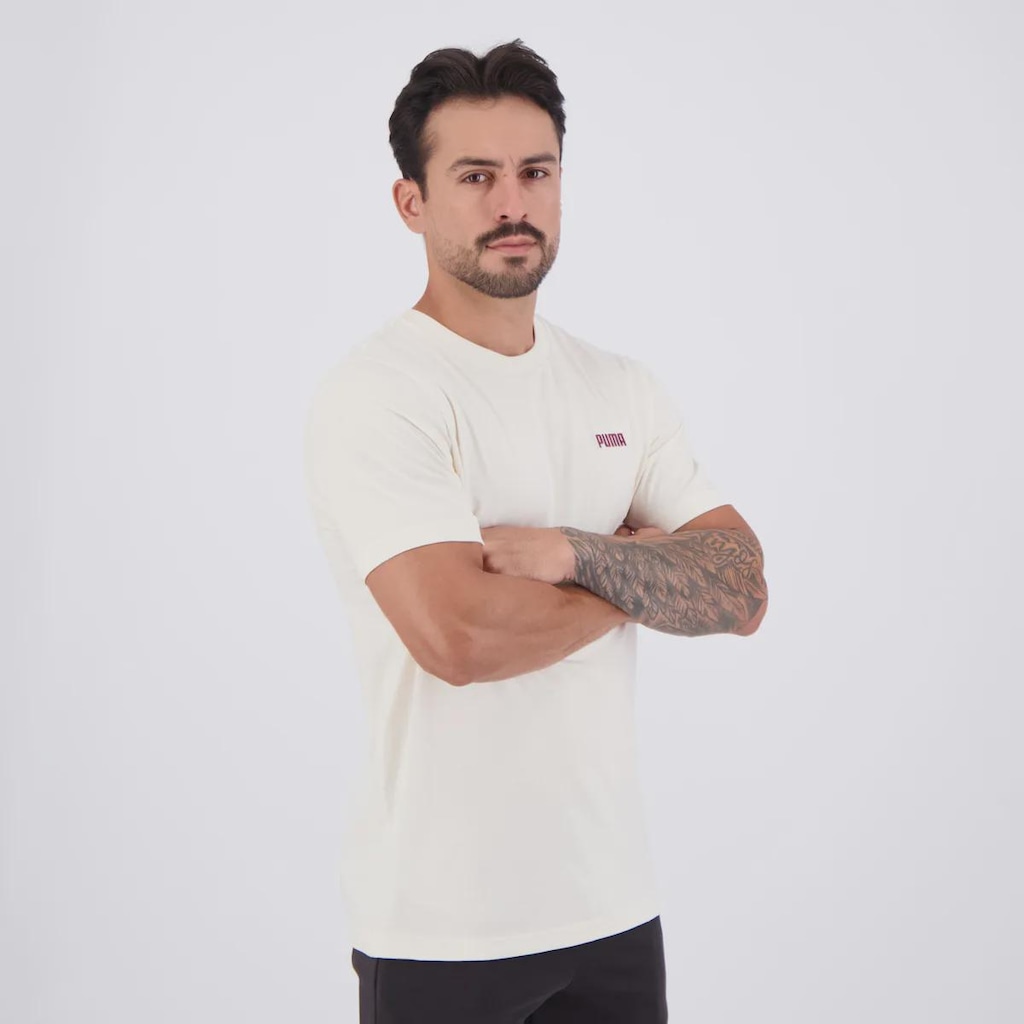 Imagem 2 do produto Camiseta Puma ESS 2 Color Small No. 1 Masculina