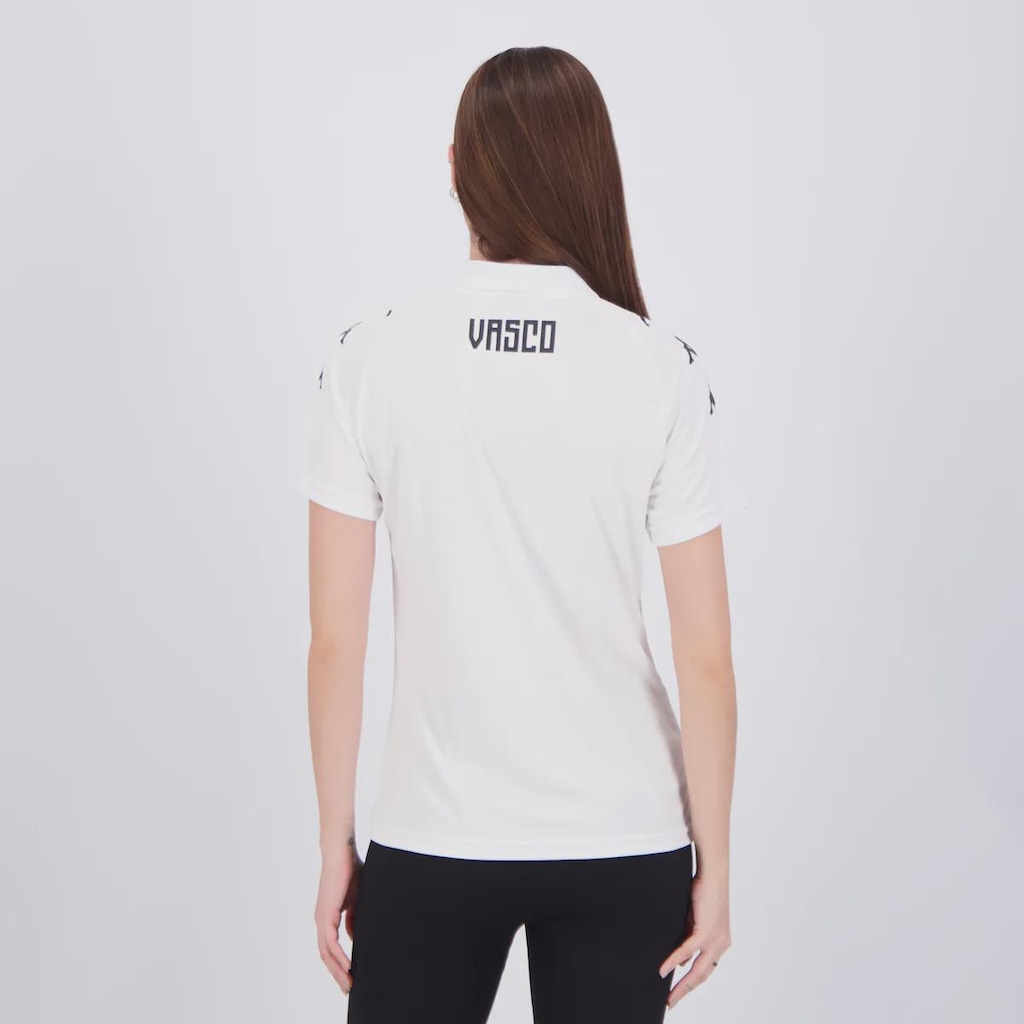 Imagem 4 do produto Camisa Polo Kappa Vasco São Januário Feminina