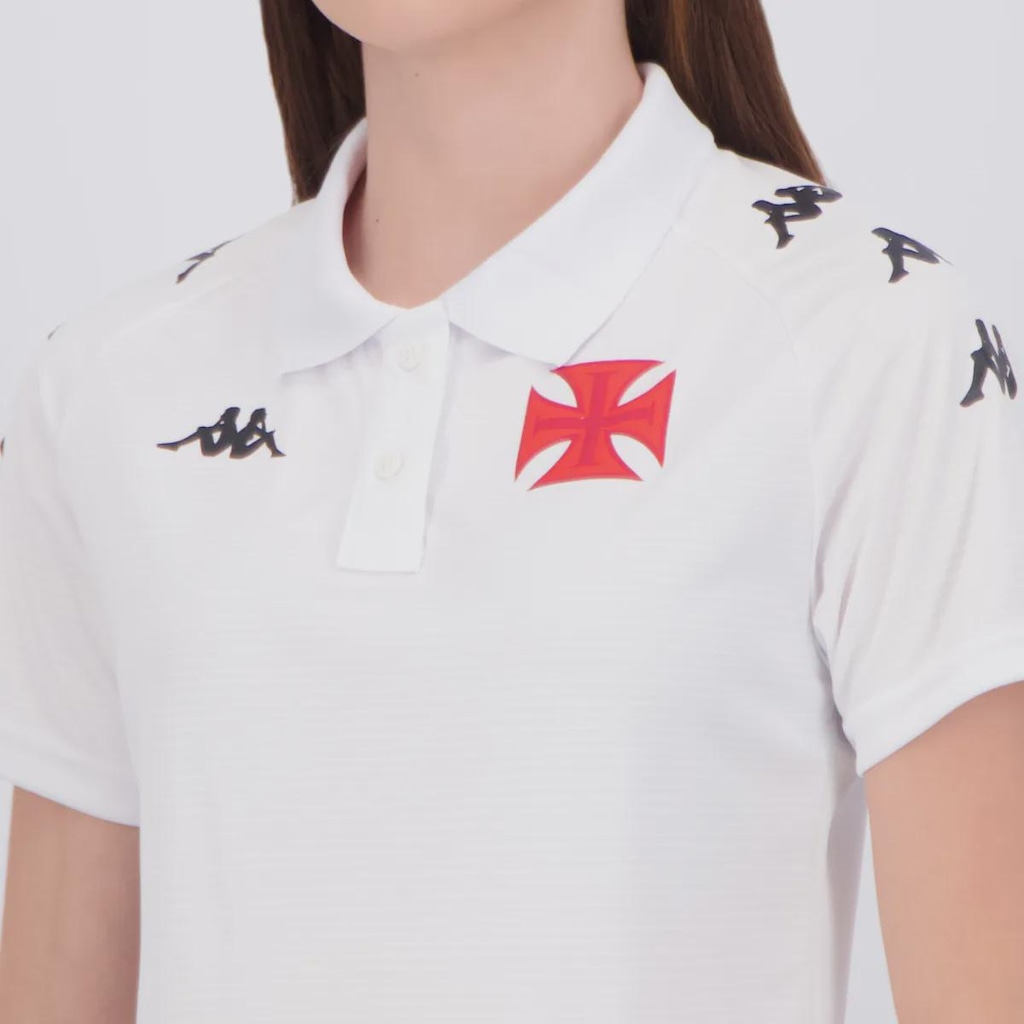 Imagem 5 do produto Camisa Polo Kappa Vasco São Januário Feminina