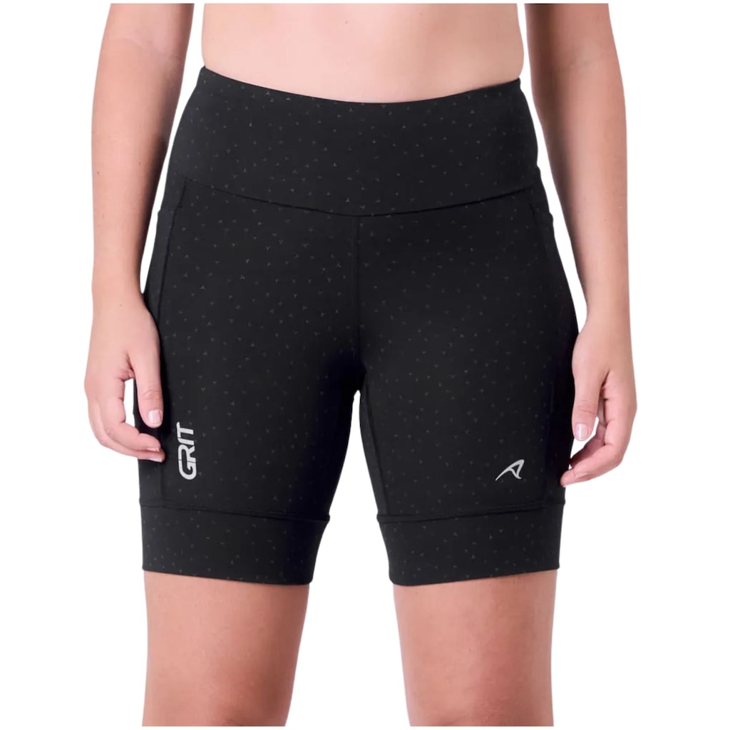 Bermuda Grit Bossa 3 Bolsos Authen 15cm Reflect Feminina