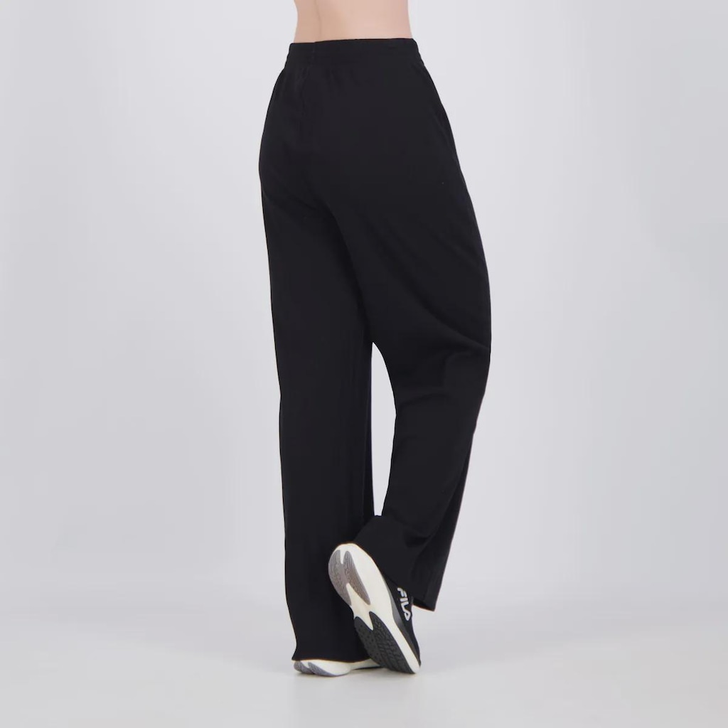 Imagem 3 do produto Calça Fila Wide Essentials Rib Feminina