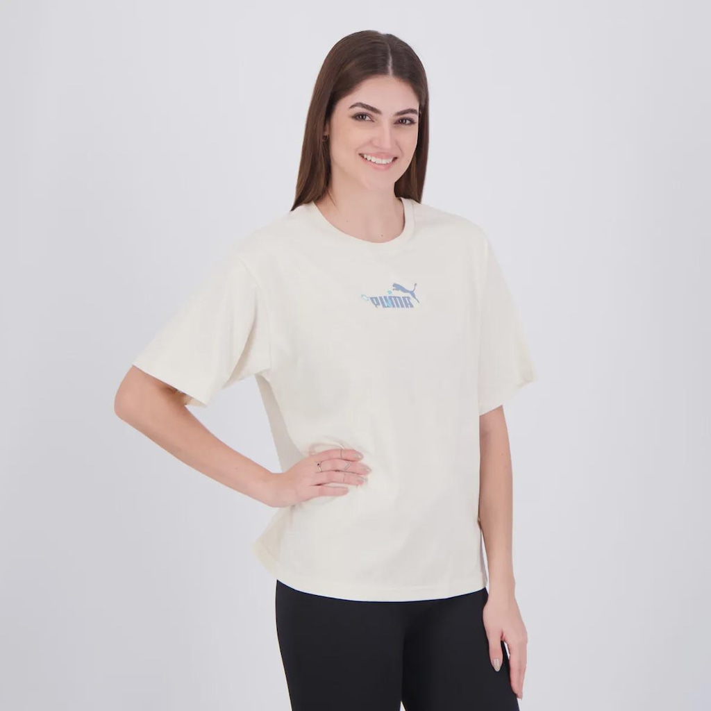 Imagem 2 do produto Camiseta Puma ESS Nature 2.0 Relaxed Feminino