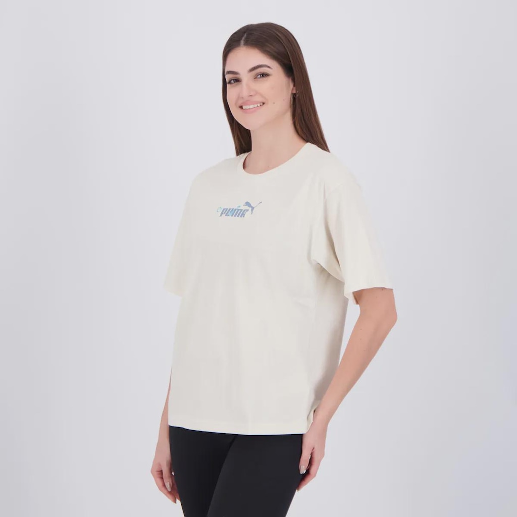 Imagem 3 do produto Camiseta Puma ESS Nature 2.0 Relaxed Feminino