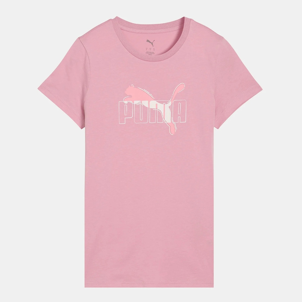 Camiseta Puma Essentials Logo Lab Feminina