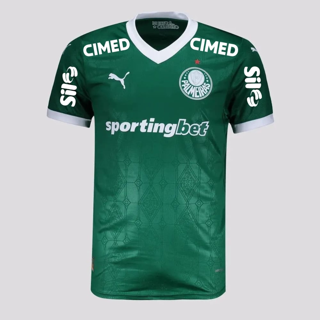 Camisa Do Palmeiras I Puma 25/26 Jogador C/Patrocínio