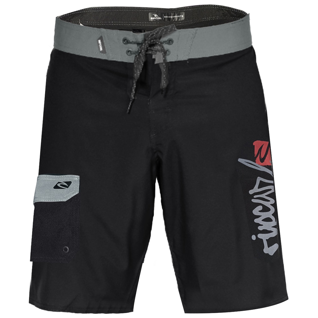 Bermuda Água Rip Curl Drop Down Medina 20 Black Masculina