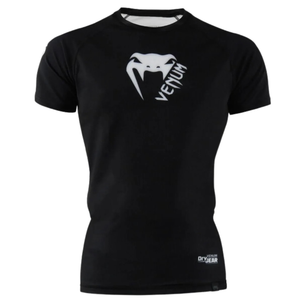 Camisa Rashguard Basic Black Masculina