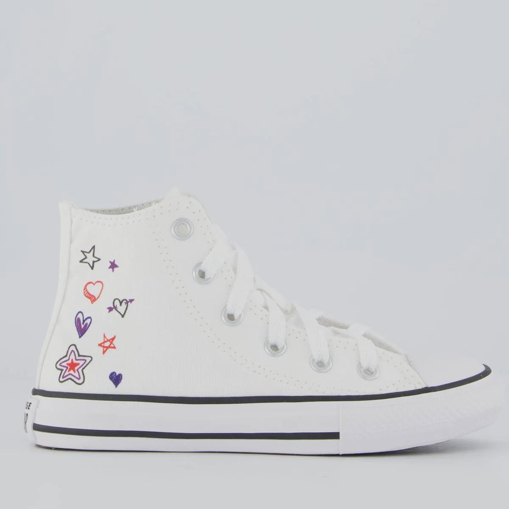 Tênis Infantil Converse All Star CT Cano Alto - Foto 1