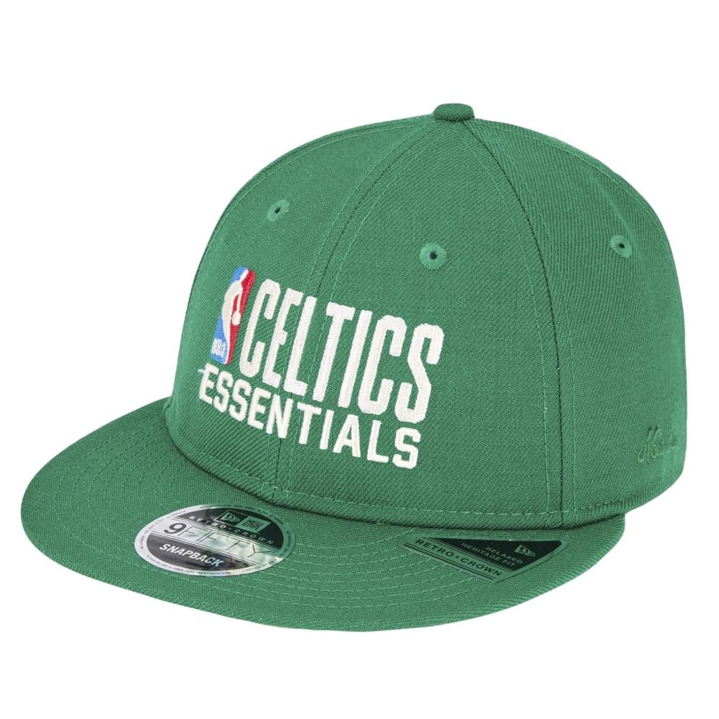 Boné New Era 9Fifty Retro Crown Boston Celtics NBA Masculino
