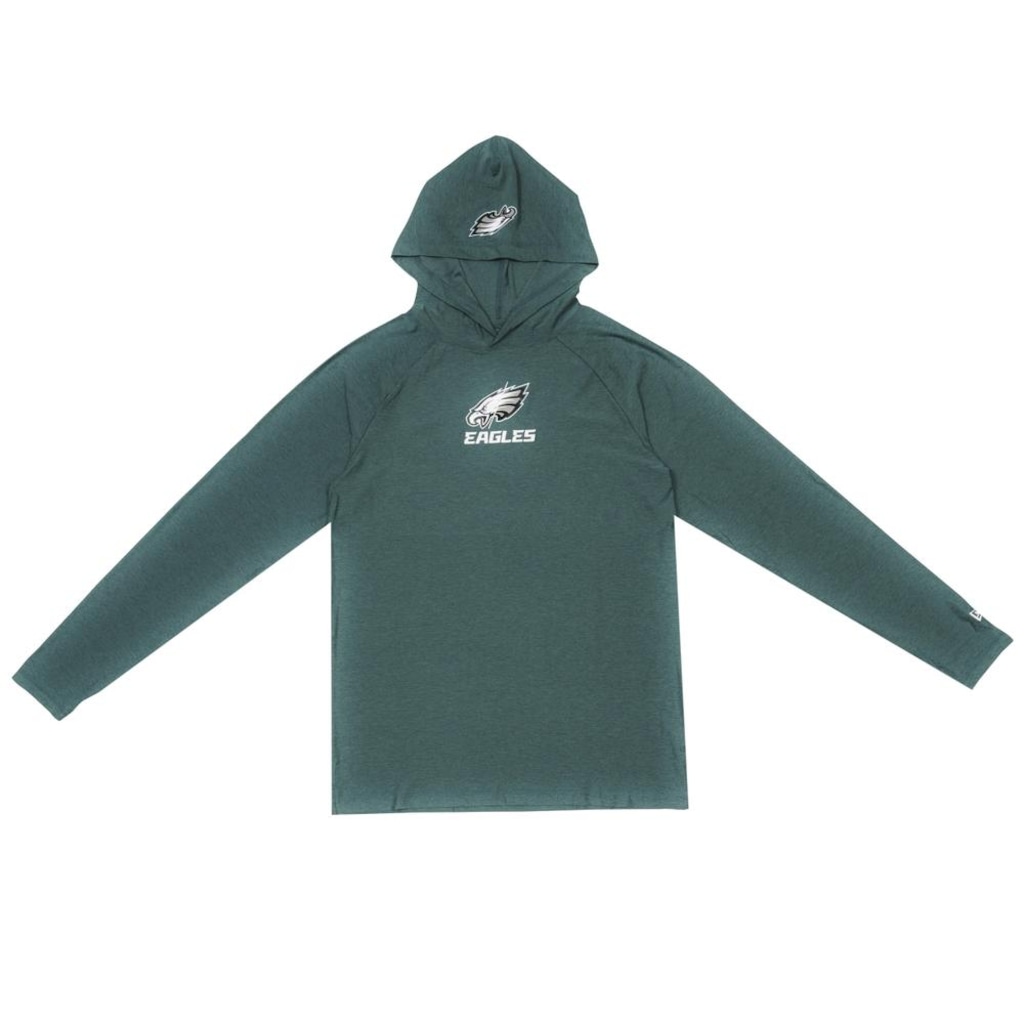 Blusão de Moletom New Era Canguru Fechado Philadelphia Eagles NFL Masculino