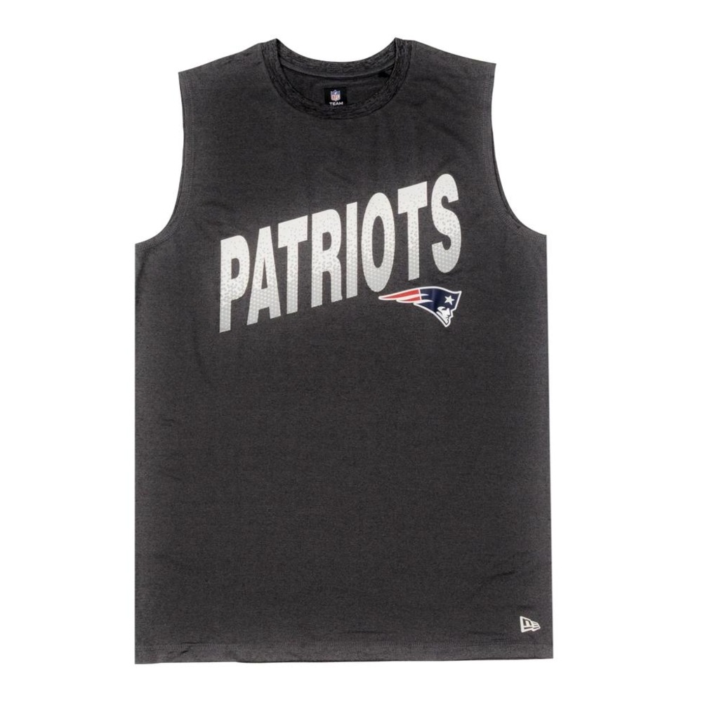 Camiseta Regata New Era Basica New England Patriots NFL Masculina - Foto 1