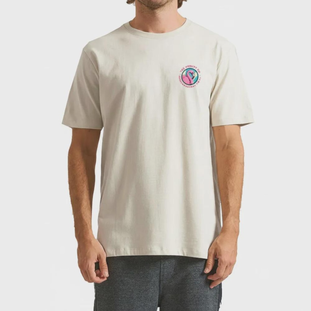 Camiseta Hurley Flamingo Masculina