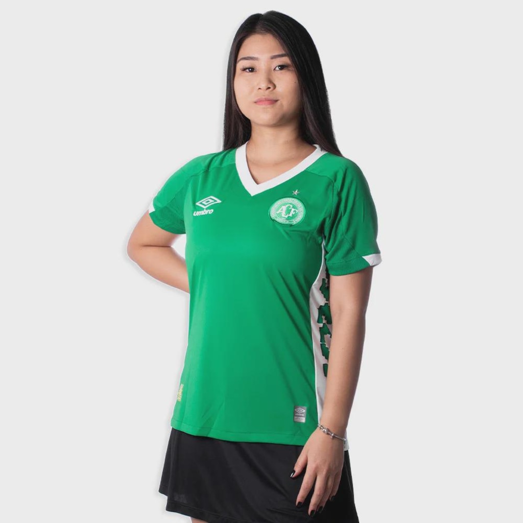 Camisa da Chapecoense I 22/23 Umbro Feminina