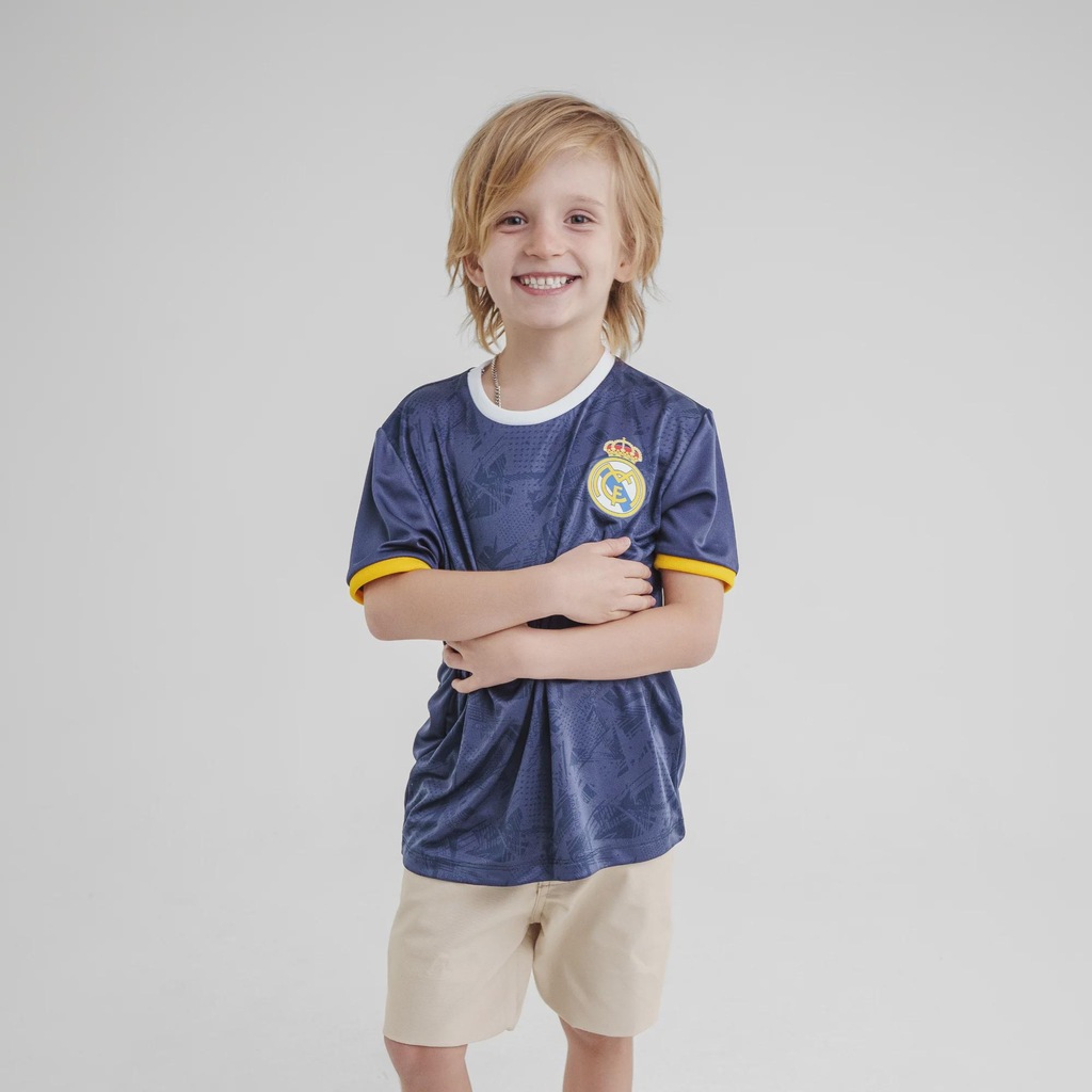 Camiseta Real Madrid Braziline King Infantil