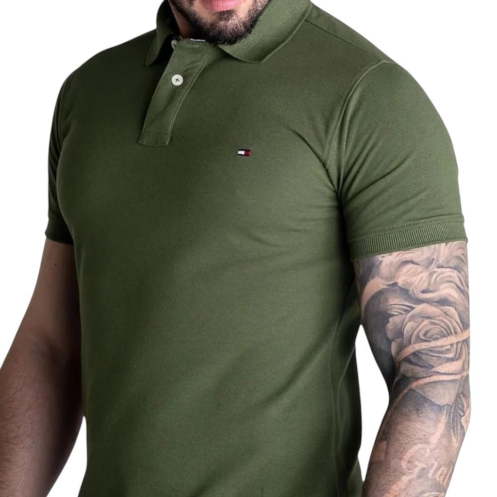 Imagem 2 do produto Camisa Gola Polo Tommy Hilfiger Im 1985 Slim Masculina