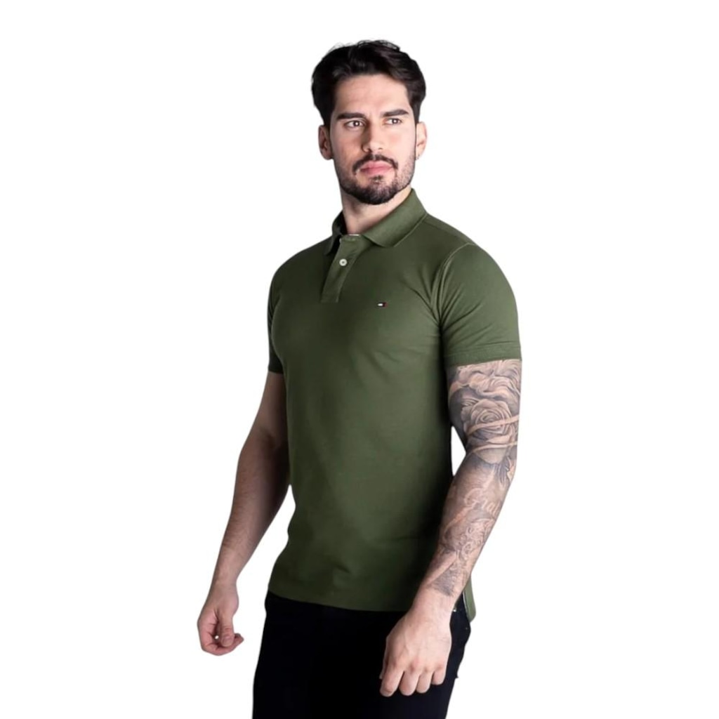 Imagem 4 do produto Camisa Gola Polo Tommy Hilfiger Im 1985 Slim Masculina