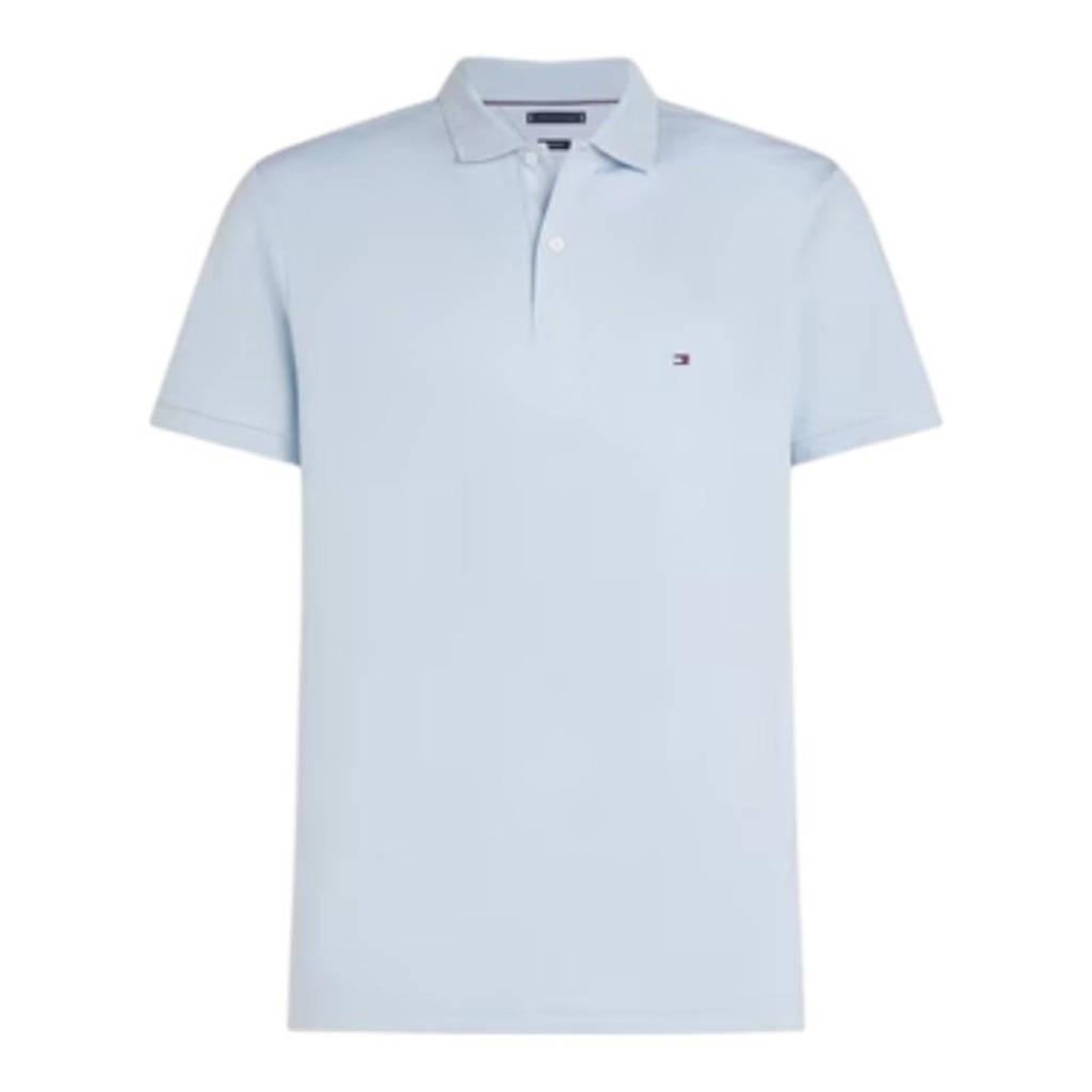 Camisa Polo Tommy Hilfiger Liquid Cotton Rwb Cuff Slim Masculina