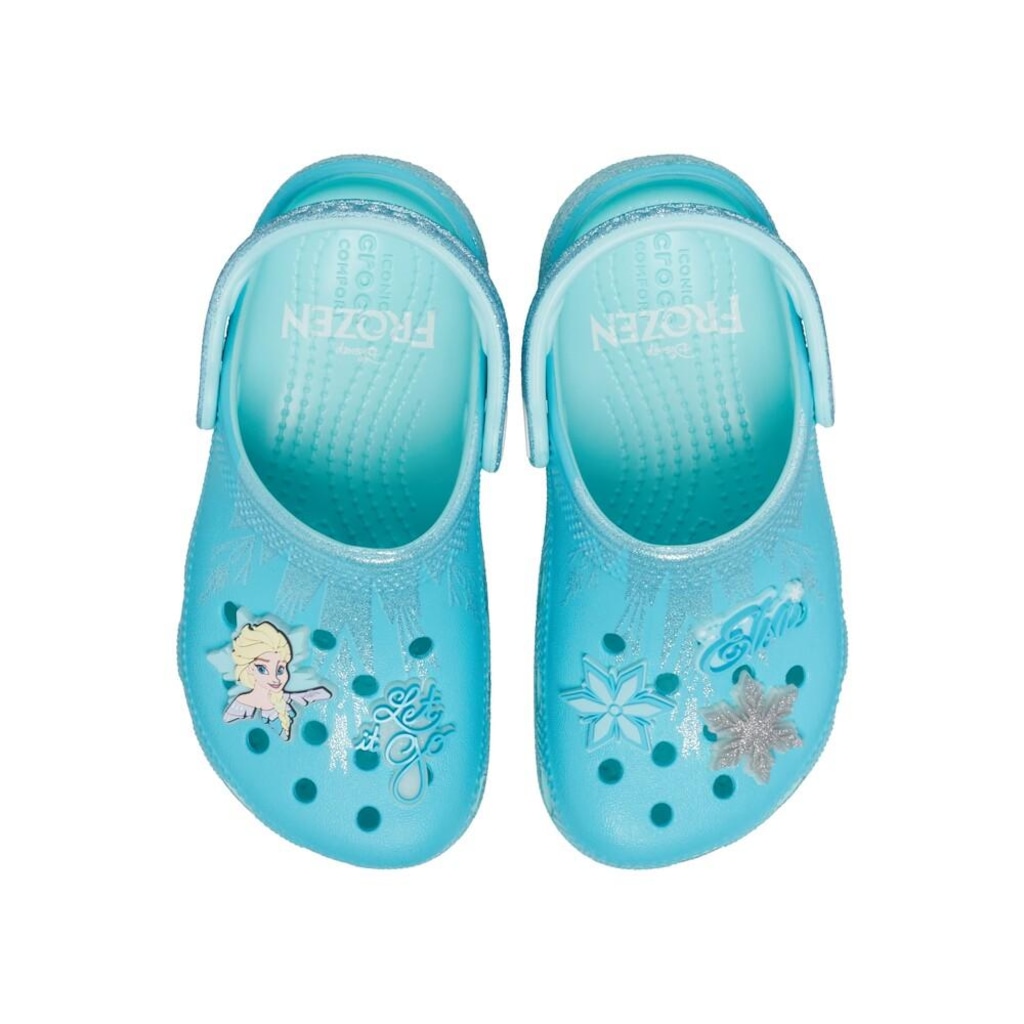 Imagem 5 do produto Sandália Crocs Classic Clog Frozen Elsa T Multi Infantil
