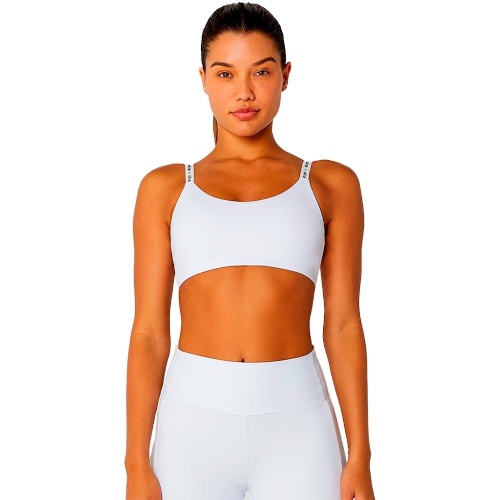 Top Alto Giro Elástico Personalizado Feminino