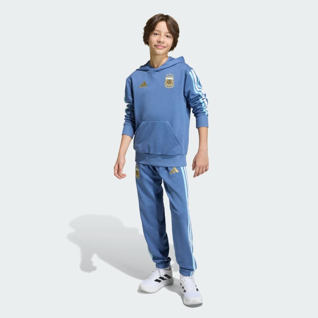Imagem 5 do produto Blusão de Moletom com capuz adidas Argentina DNA Infantil