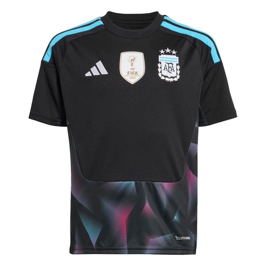 Camisa de Goleiro da Seleção da Argentina I 26/27 adidas Infantil