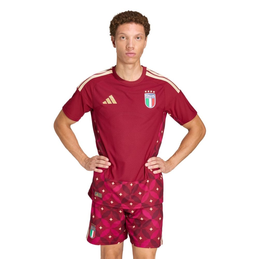 Camisa de Goleiro Itália I 26/27 Jogador adidas Masculina