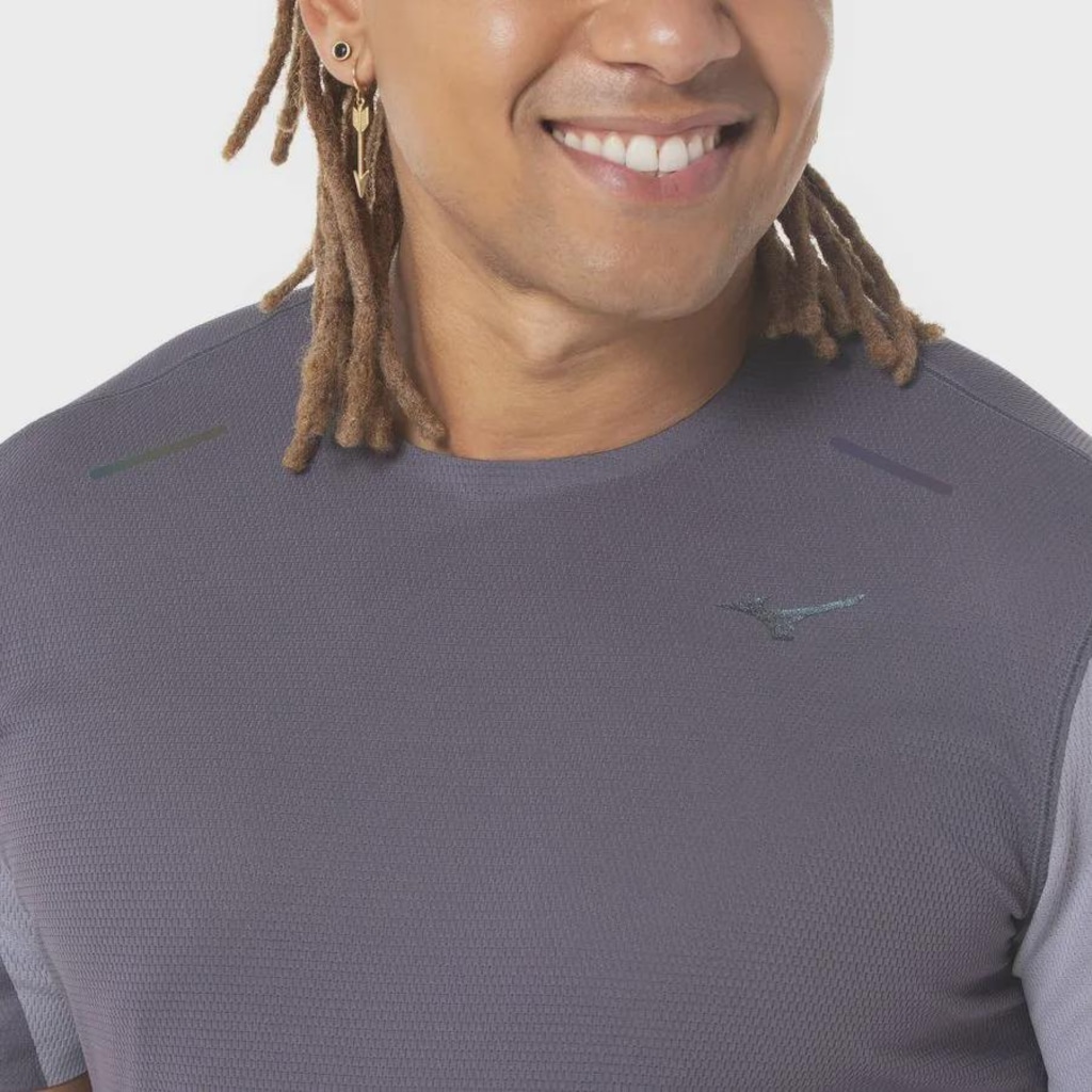 Imagem 2 do produto Camiseta de Corrida Mizuno Light Dryaeroflow - Masculino