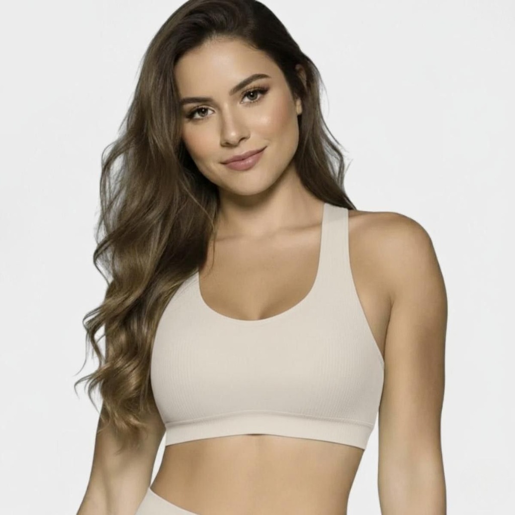 Top Selene Seamless Sem Bojo Feminino