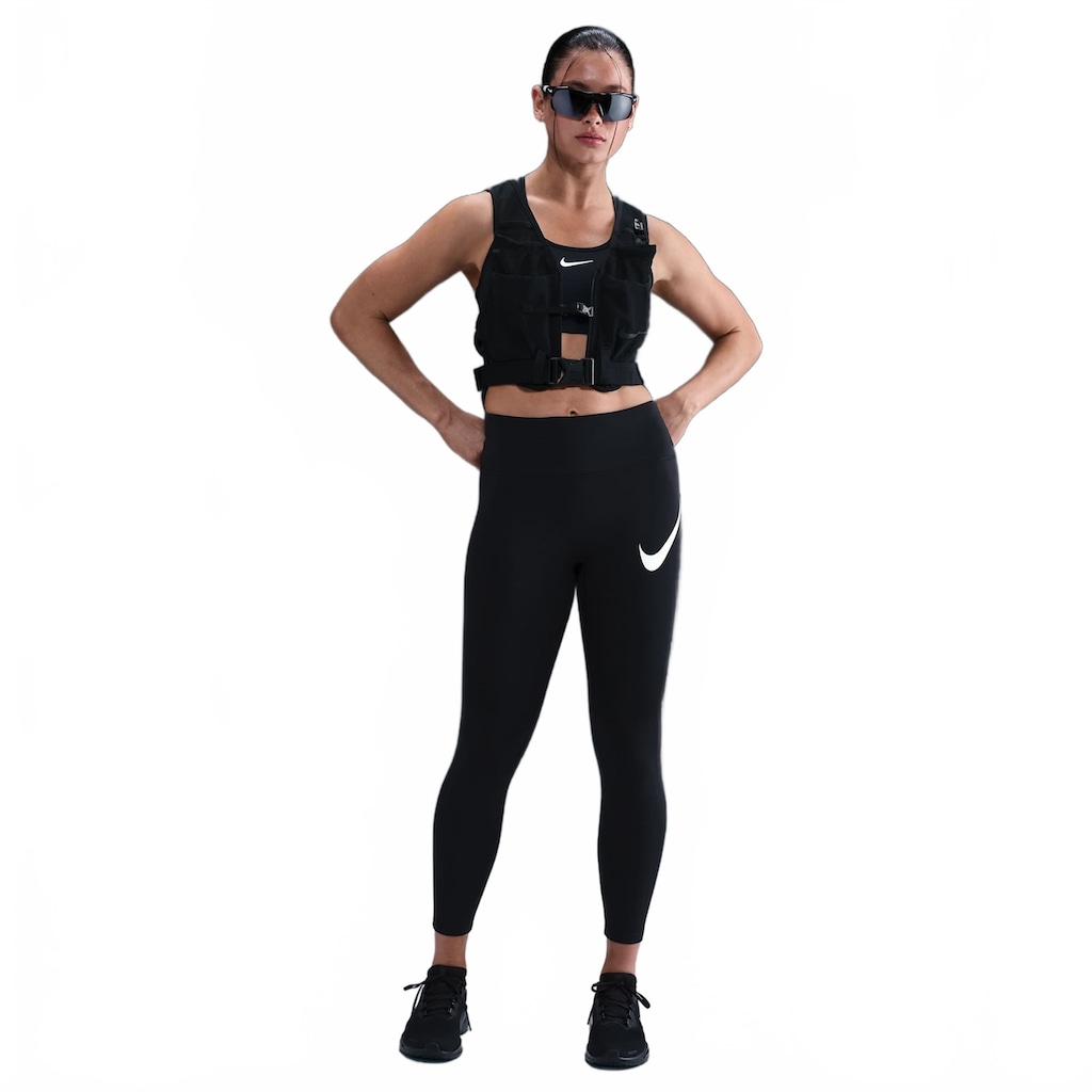 Calça Legging Dri-FIT Nike Swoosh Feminina