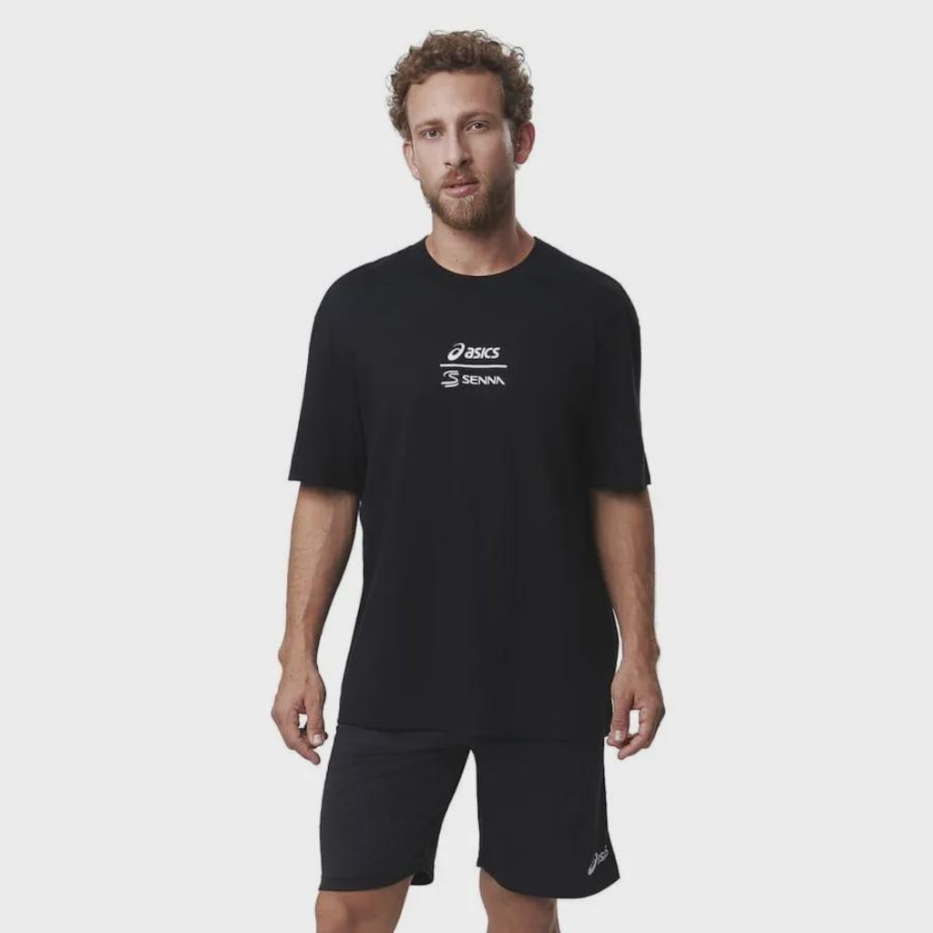 Camiseta Graphic Senna Asics  Samurai Unissex