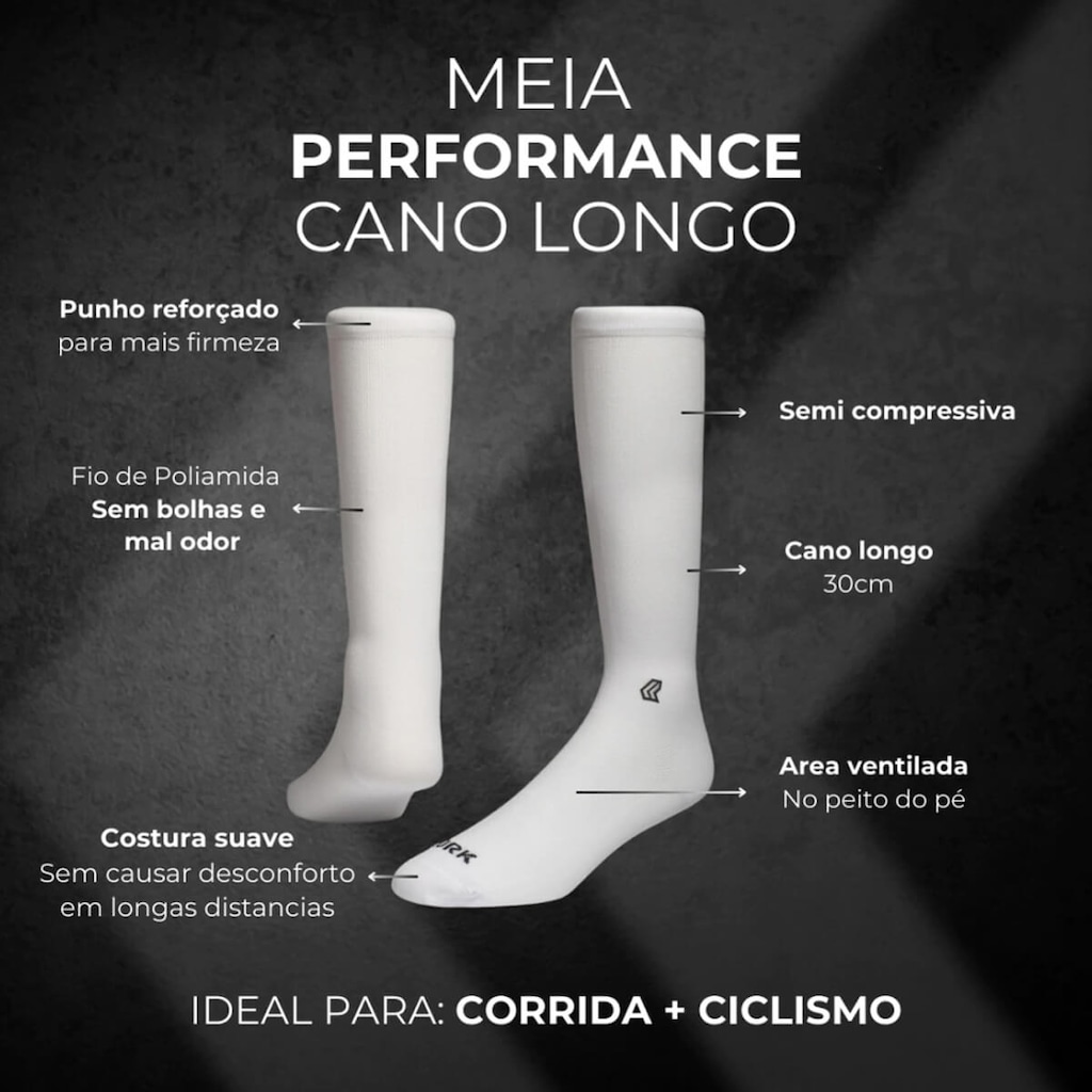 Imagem 3 do produto Meia Cano Longo Performance - Lurk