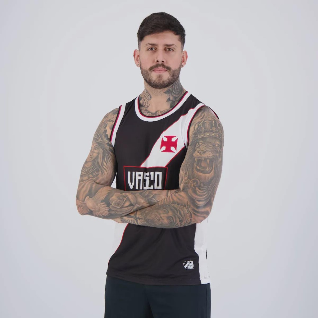 Imagem 3 do produto Regata do Vasco Retro 2000 Home Masculina