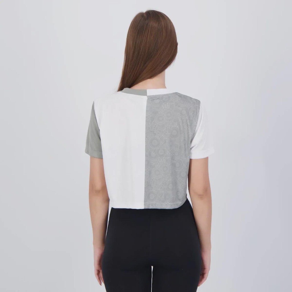 Imagem 4 do produto Camiseta Cropped Fluminense Fluir Feminino