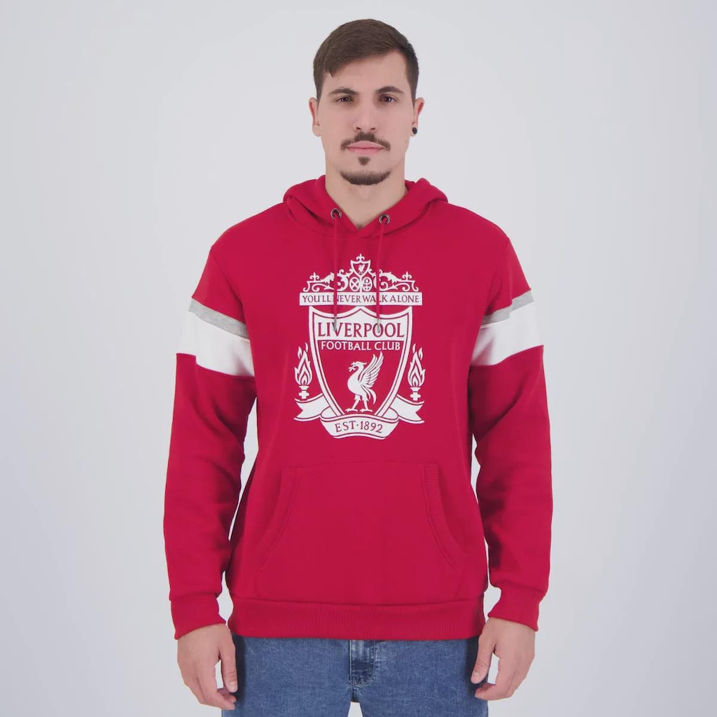 Blusão Moletom Liverpool Casual Masculina