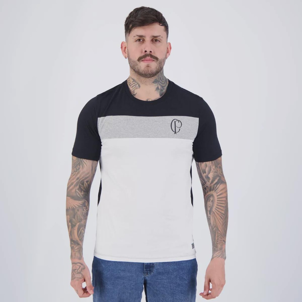 Camisa do Corinthians Logo CP Masculina