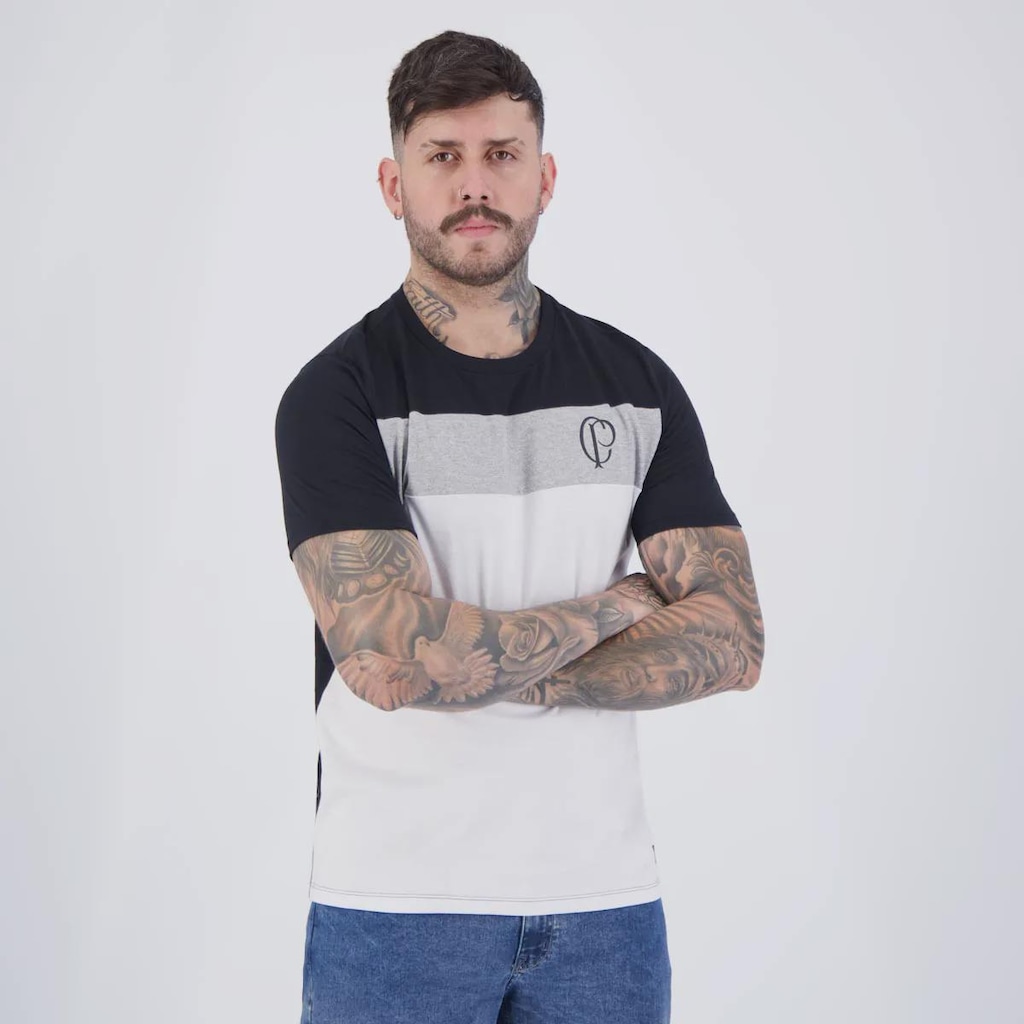 Imagem 2 do produto Camisa do Corinthians Logo CP Masculina