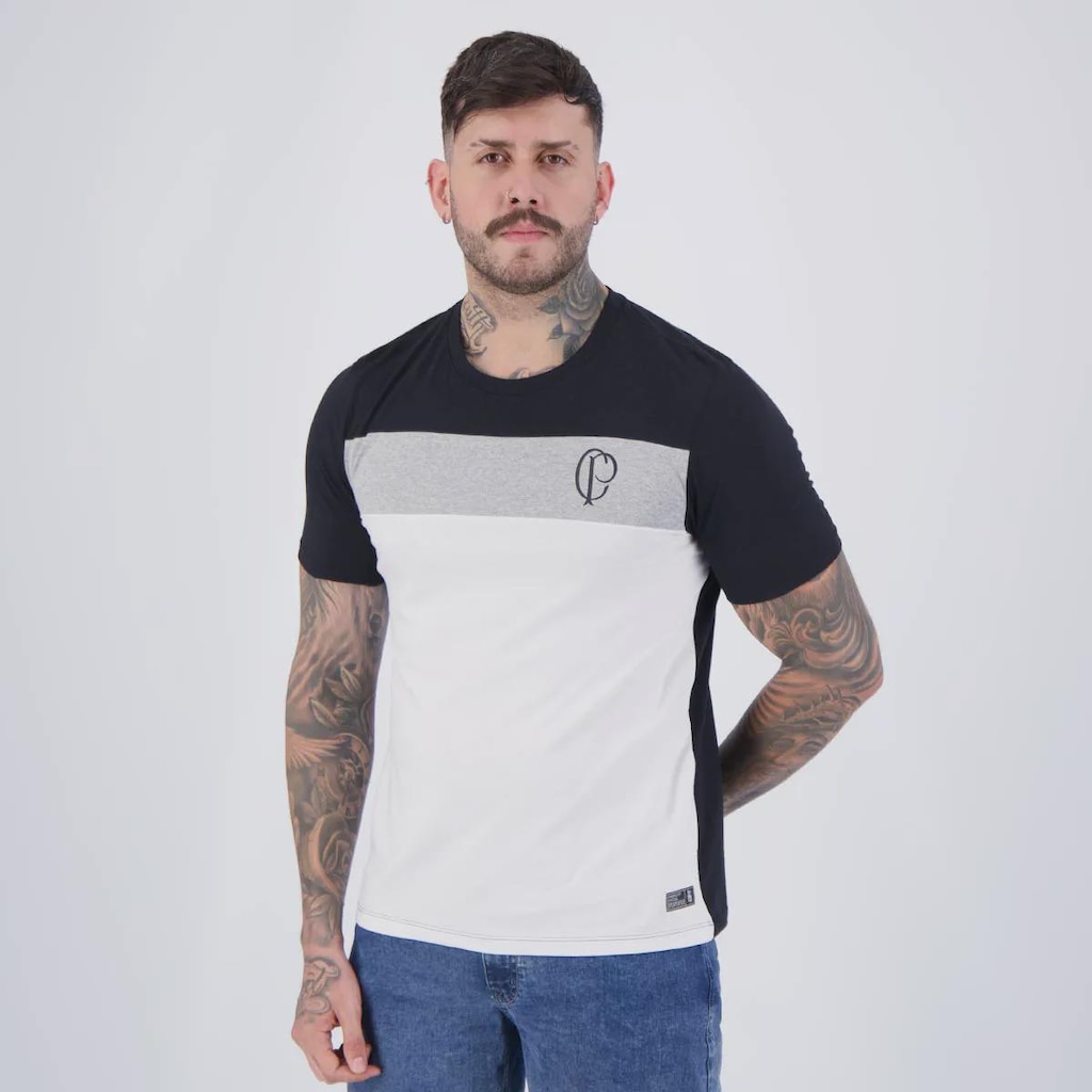 Imagem 3 do produto Camisa do Corinthians Logo CP Masculina