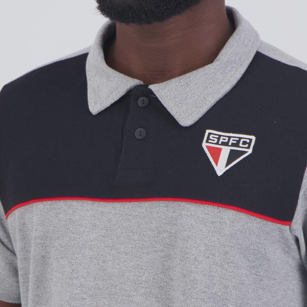 Imagem 5 do produto Camisa Polo São Paulo Dorm Masculina