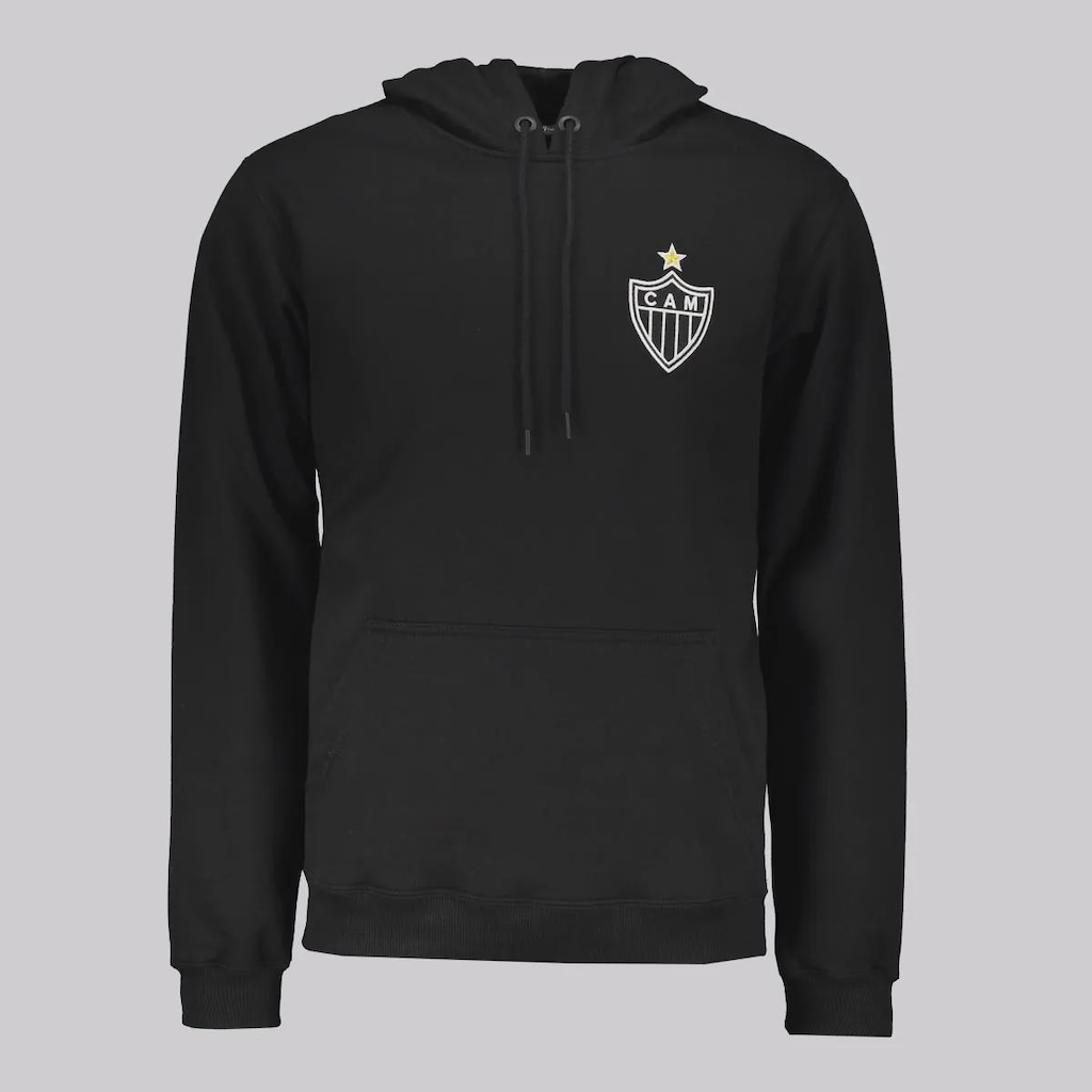 Blusão de Moletom Atlético Mineiro Canguru Masculina
