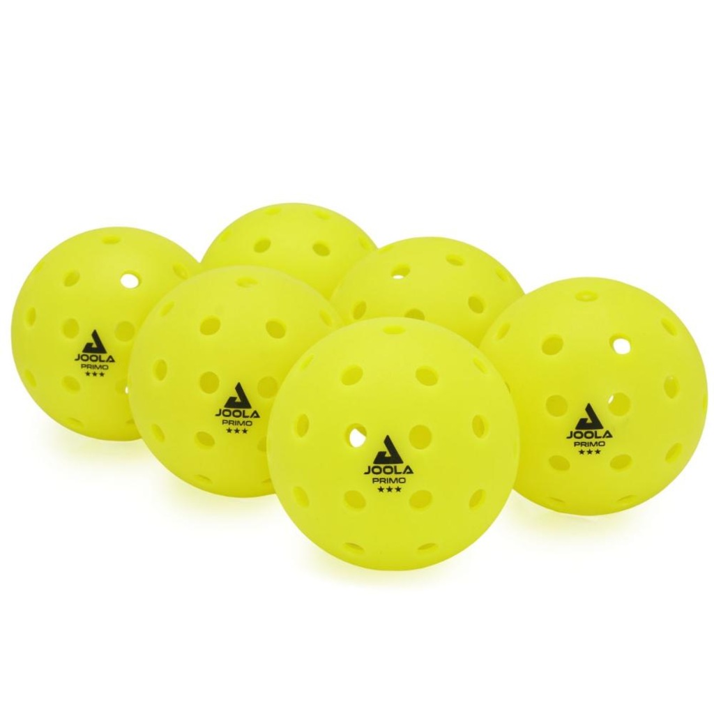 Bola de Pickleball Joola Primo Pack com 6 Bolas - Foto 1